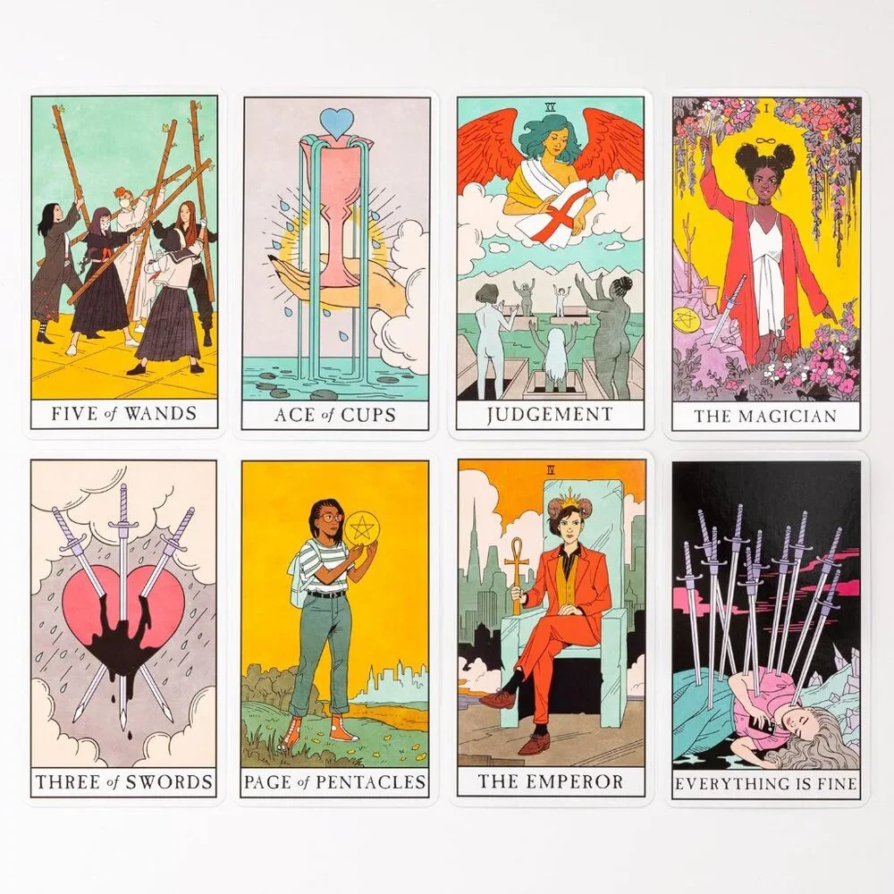 🌺 Tarot Deck Modern Witch Cards for Intuition, Wisdom, and Magical Guidance 🌺 - Picture 4 of 11